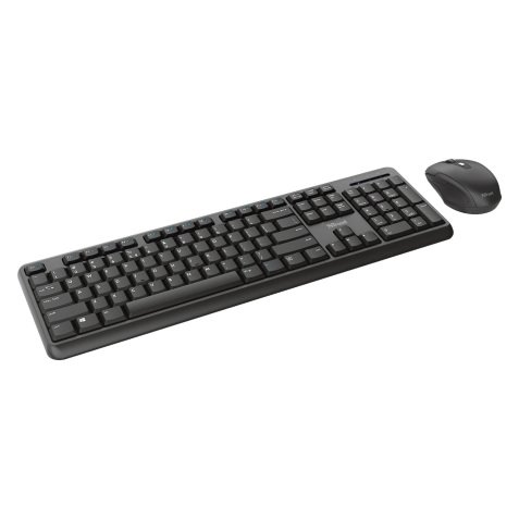 Set tastiera e mouse senza fili Trust TKM-350