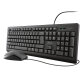 Set tastiera e mouse cablato Trust TKM-250