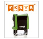 Timbro Trodat Printy 4910 "Festa" verde