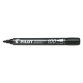 Pilot 100 Permanent Marker Fine Bullet Black Pack of 12