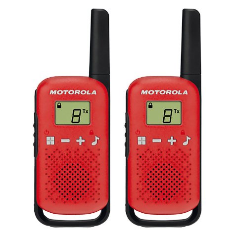 Motorola Talkabout T42 Walkie Talkie Red