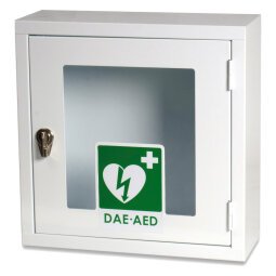 Teca da interni con allarme per defibrillatore, 42,5 x 16 x 45,2 cm