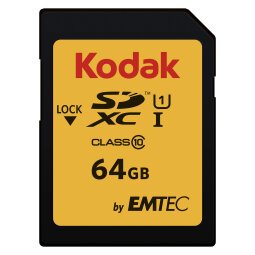 Kodak SDXC Flash Memory Card UHS-I U1 64 GB