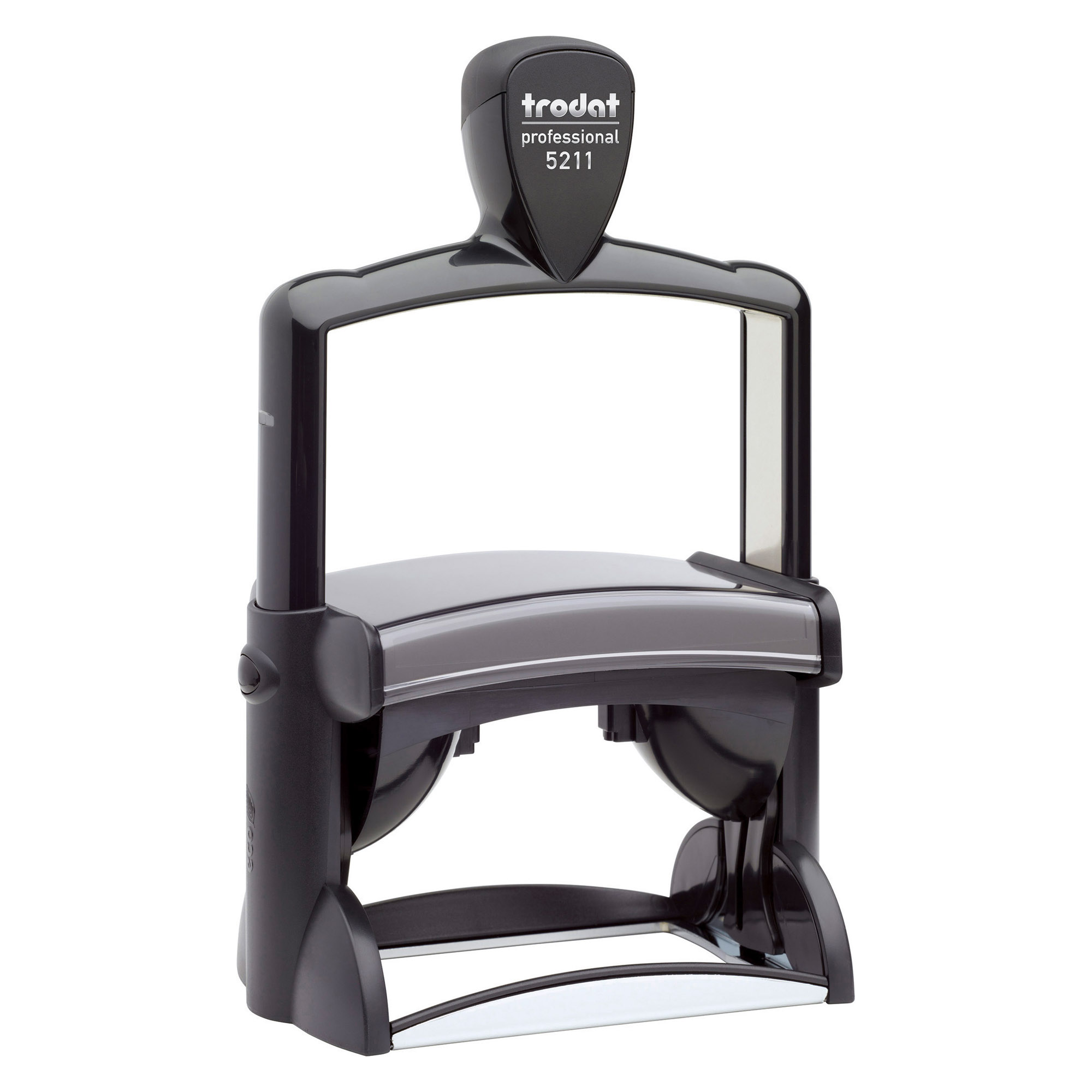 Trodat Pocket Printy 9512 Timbro Tascabile Personalizzato, Autoinchiostrante, Impronta 47X18 Mm, Max 4 Righe, Nero Blu, Cartuccia Blu, Per