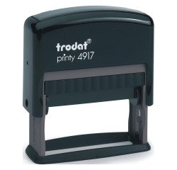 Timbro Trodat 4917 1 x 5 cm nero