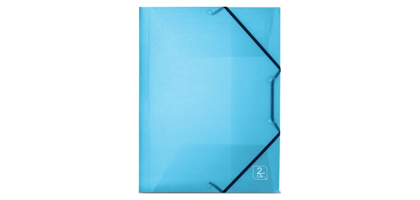 Cartelline tre lembi con elastico 2nd Life PP