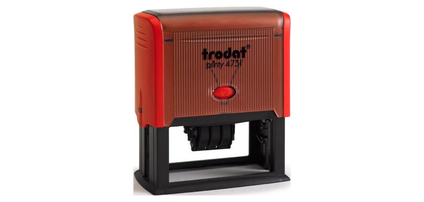 Timbro datario Trodat 4731 nero