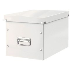 Scatola archivio Leitz Click & Store L A4 cartone plastificato Bianco