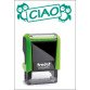 Timbro Trodat Printy 4910 "Ciao" verde