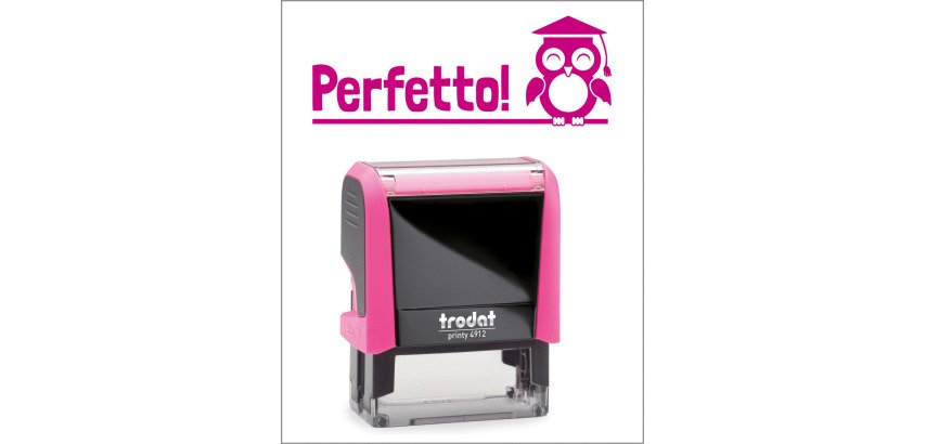 Timbro Trodat Printy 4912 "Perfetto" fucsia