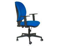 Sedia operativa "Giotto" colore blu