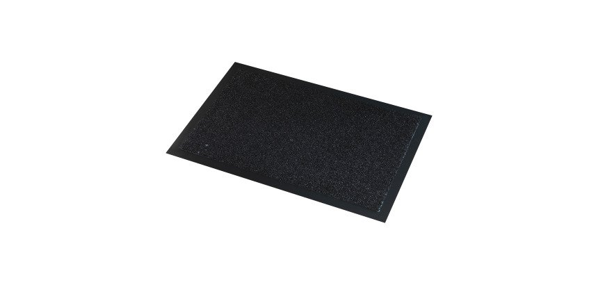 Tappeto d'ingresso grattante Paperflow Polipropilene, Vinile nero 1.500 x 900 mm