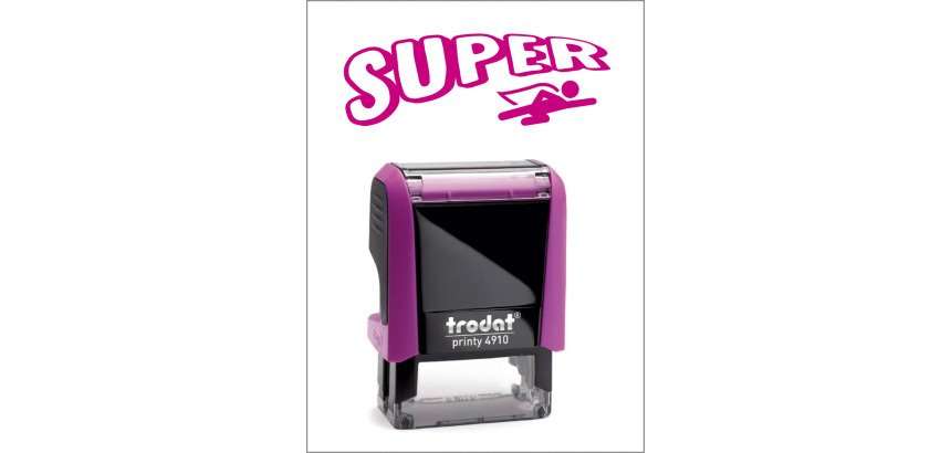 Timbro Trodat Printy 4910 "Super" viola