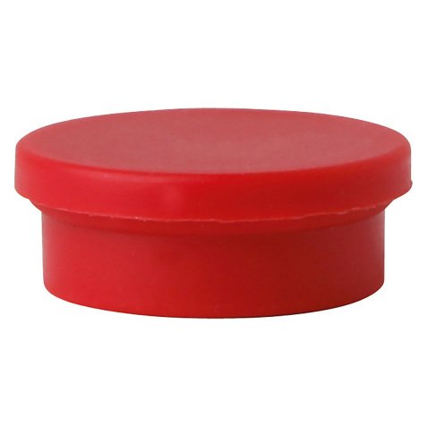 Magneti per lavagna bianca  20MM Rosso 2 x 2 cm 10 unità