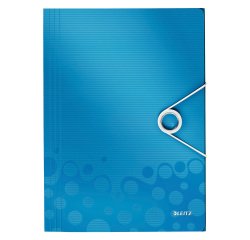 Cartella a 3 lembi Leitz WOW Polipropilene 23,5 x 32 x 0,8 cm
