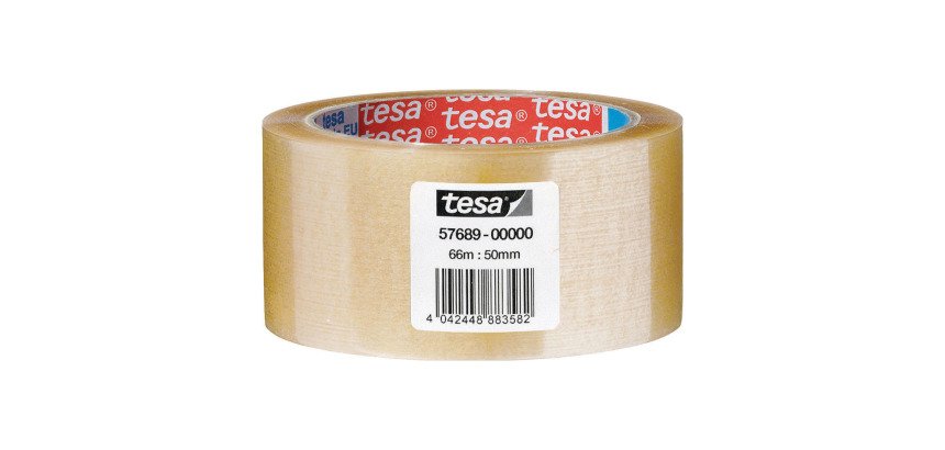 Nastri per imballo tesa® 57689 - PP - 50 mm x 66 m - trasparente - 6 rotoli