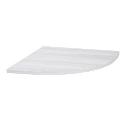 Angolare di raccordo tra due scrivanie Siena l 80 x p 80 cm