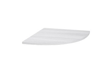 Angolare di raccordo tra due scrivanie Siena l 80 x p 80 cm