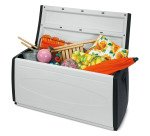 Contenitore multiuso Terry Prince 120 Black, 120 x 54 x 57 cm