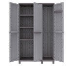 Armadio Terry Store-Age Multifunzionale C-Wood102A grigio 1.020 x 390 x 1.700 mm
