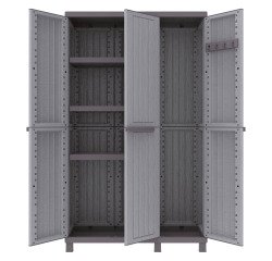 Armadio Terry Store-Age Multifunzionale C-Wood102A grigio 1.020 x 390 x 1.700 mm