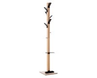 Paperflow Coat Stand PECPP.01 350 x 350 x 1800mm Black
