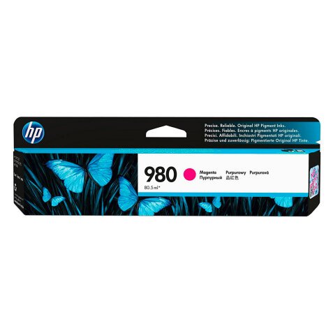 HP 980 Original Ink Cartridge D8J07A Cyan