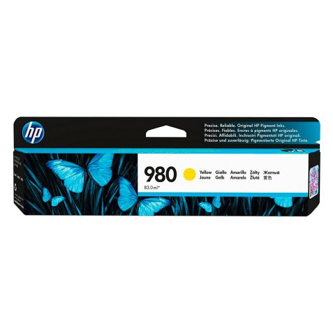 HP 980 Original Ink Cartridge D8J07A Cyan