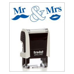 Timbro Trodat Printy 4910 "Mr & Mrs" bianco