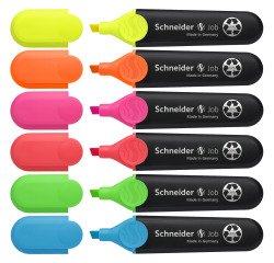 Schneider Highlighter Job Assorted Pack 6