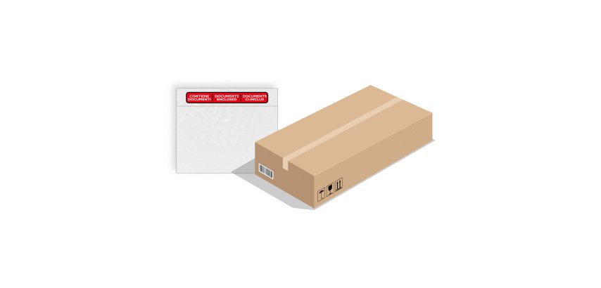 Buste portadocumenti con stampa FAVORIT 23 x 16,6 cm 1000 unità