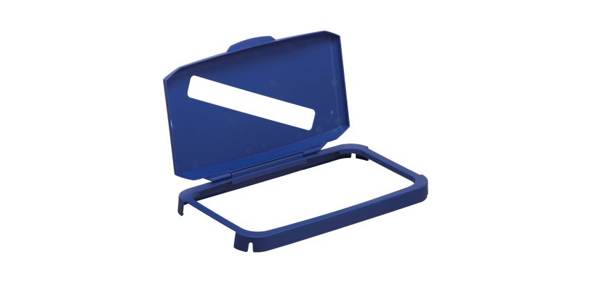 Coperchio DURABLE 1800502040 blu 60 lt 28,5 x 7 cm