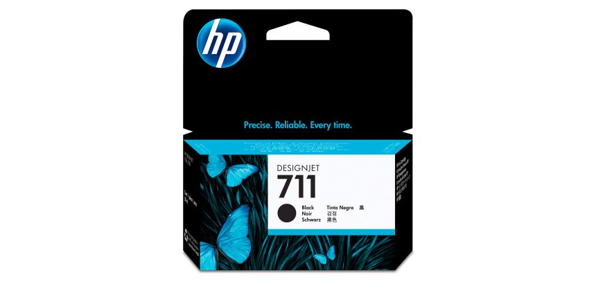 Cartuccia inchiostro HP originale 711 nero cz129a