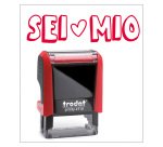 Timbro Trodat Printy 4910 "Sei mio" rosso