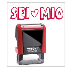 Timbro Trodat Printy 4910 "Sei mio" rosso