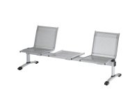 Panca 2 posti più tavolino UNISIT 2 posti più tavolino grigio