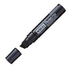 Marcatore Permanente Pentel Pen N50 XL A scalpello 2.0 mm nero
