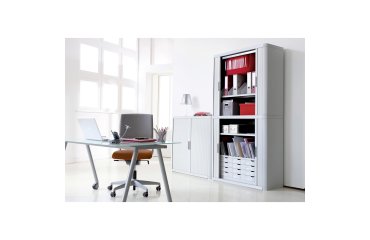 Armadio a serranda Paperflow easy office grigio 1.100 x 415 x 2.040 mm
