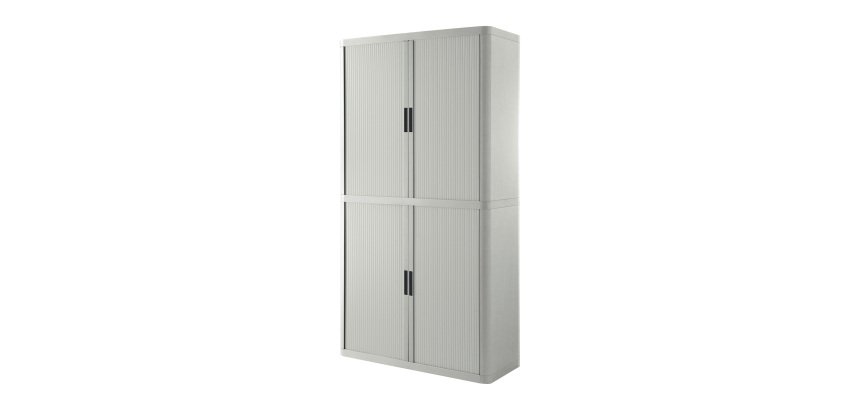 Armadio a serranda Paperflow easy office grigio 1.100 x 415 x 2.040 mm