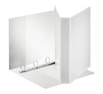 Raccoglitore ad anelli Esselte 4 anelli pp eco-compatibile A4 bianco