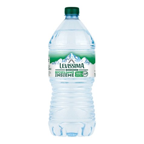 Acqua minerale naturale Levissima LaLitro 6 bottiglie RPET 1 L