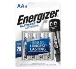Energizer AA Batteries CR6 Ultimate 1.5V Lithium Pack of 4