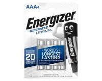 Pile al litio Energizer Ultimate Lithium AAA 4 unità Ministilo