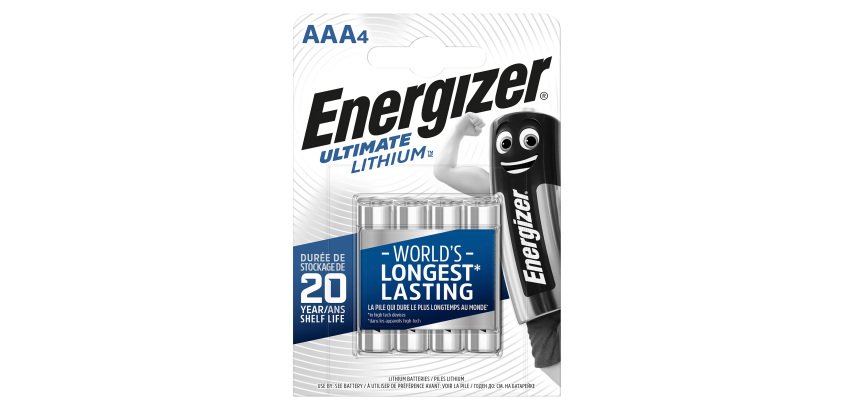 Pile al litio Energizer Ultimate Lithium AAA 4 unità Ministilo