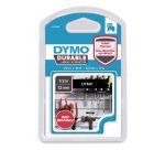 Dymo D1 1978365 Authentic Durable Label Tape Self Adhesive White Print on Black 12 mm x 3m