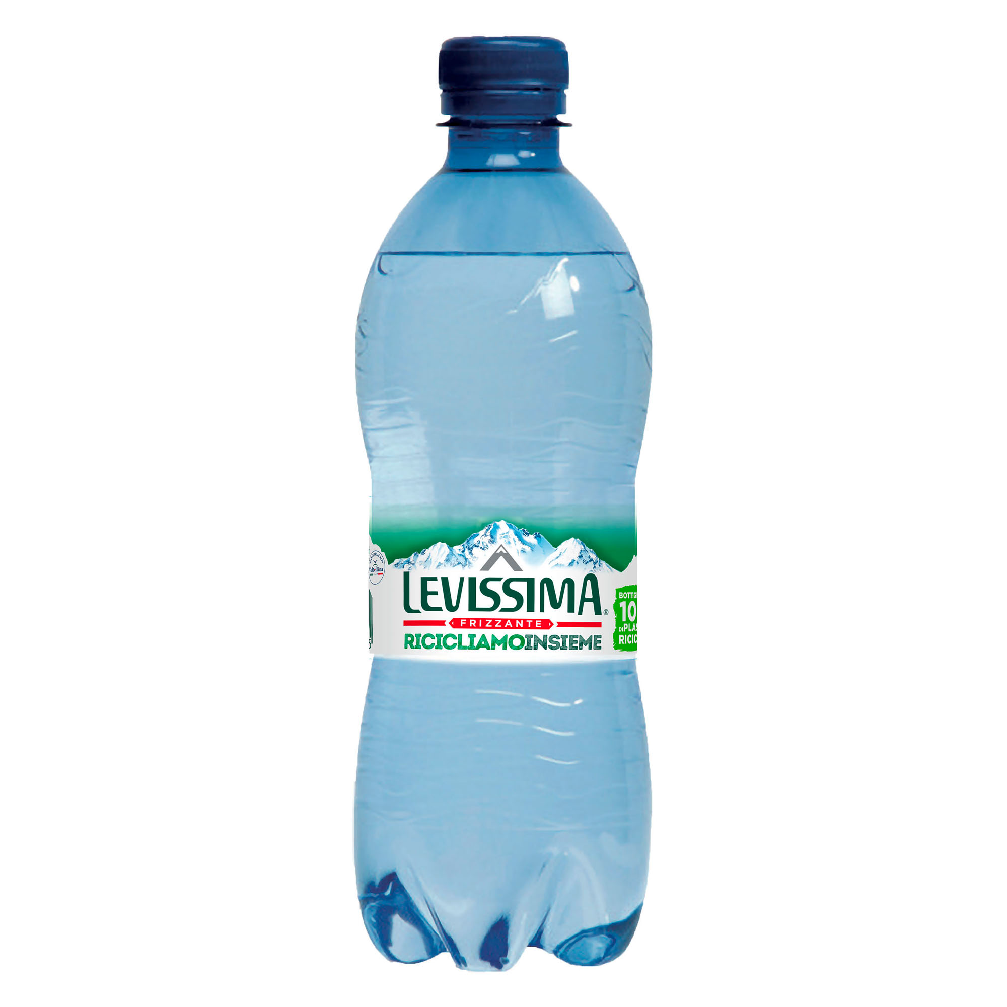 Acqua frizzante - 1,5 L - bottiglia 25 RPET - Levissima - Tecnoffice