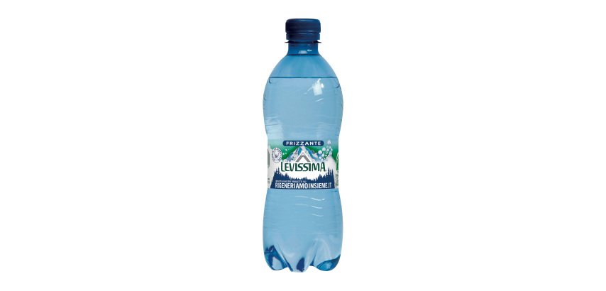 Acqua minerale frizzante Levissima 6 bottiglie RPET 0,5 L