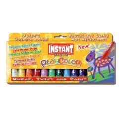 Tempera Solida PlayCOLOR Instant Assortiti 12 unità