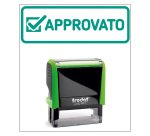 Timbro Trodat Printy 4912 "Approvato" verde