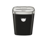 Distruggidocumenti Fellowes 53C, taglio a frammento, 10 fogli, grigio/nero